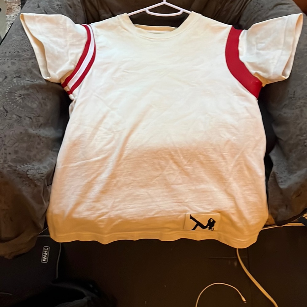 Rare Calvin Klein x RAF Simmons Brooke shields patch shirt.